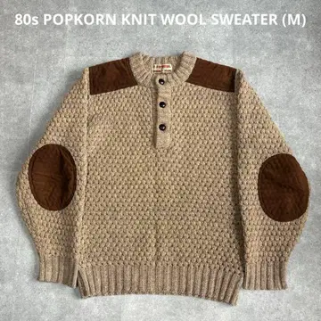 [ 새상품급 ] 80s 맥그리거 팝콘 울 니트 스웨터 빈티지