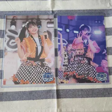 FRUITS ZIPPER 2L 브로마이드 2장 세트 진세이 스즈카