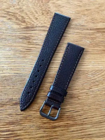 [ 미사용 ] 모렐라토 Timeshop24 20mm 가죽 다크 브라운