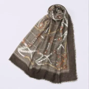 티에두르 내몽골산 알바스 캐시미어 100% 포근한 에어리 스톨