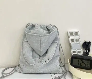 냅색 그레이 뿔 후드 부착 한국