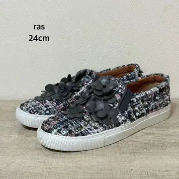 ras 플라워 슬립온 스니커즈 24cm