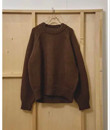 todayful Raglan Knit Pullover 브라운 니트