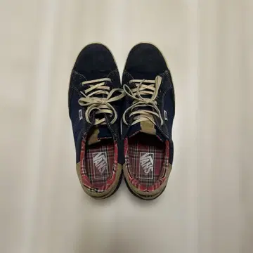 VANS 네이비 스웨이드 스니커즈