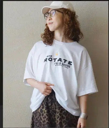 journal standard luxe 프린트 T (ROTATE)