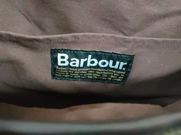 초레어 바버 메신저 백 울 숄더 새상품급