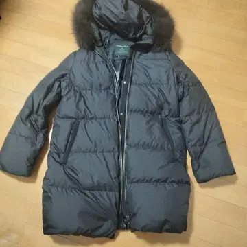 새상품급 니시카와 다운 코트 여성용 M 라쿤