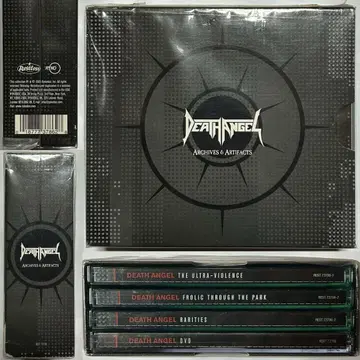 Death Angel 3CD DVD 4장 세트 슬래시 메탈