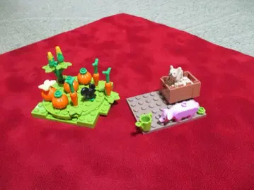 LEGO 채소밭과 동물 피규어 세트