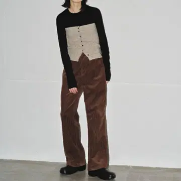 TODAYFUL Straight Corduroy Pants/38
