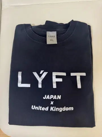 LYFT 블랙 T셔츠 XL JAPAN x United Kingdom