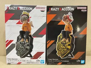 Crazy Raccoon 피규어 2체 세트