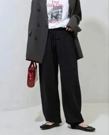 [새상품급] 프릭스스토어 FREAK'S STORE 모찌니트 이지 팬츠
