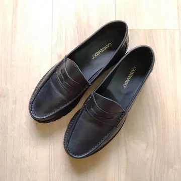 CAMINANDO 카미난도 블랙 가죽 로퍼 25 사이즈 8