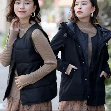부즈루드 충전솜 라이너 포함 마운틴 후드티
