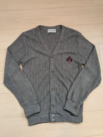 IZOD 80s USA제 가디건 그레이