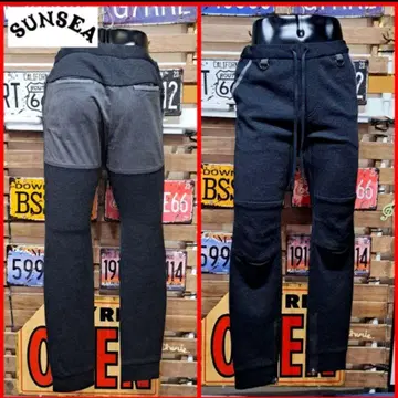정가 3.7만 SUNSEA 선씨 마이크로 써멀 프리 마켓 팬츠