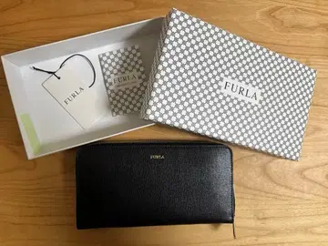 FURLA 블랙 장지갑