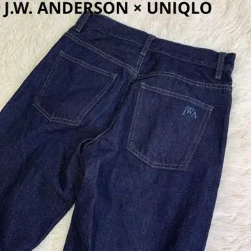 컨디션 최상 유니클로 J.W.ANDERSON 데님 스트레이트 청바지