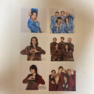 A.B.C-Z 토츠카 쇼타 정사각형 사진 6매