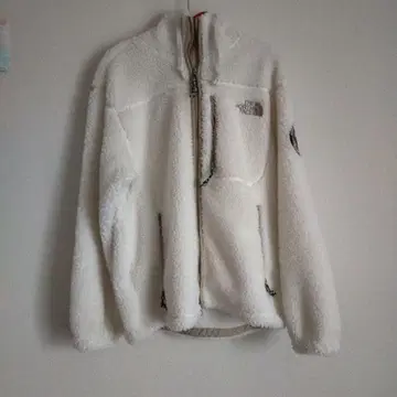 THE NORTH FACE 플리스 자켓 화이트