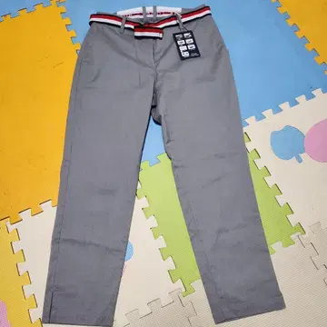 TOMMY HILFIGER 발수 기능성 그레이 팬츠