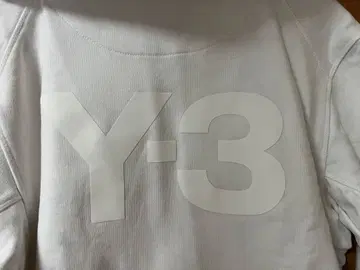 Y-3 화이트 집업 후드티