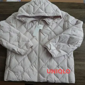 유니클로 퍼프 테크 후드티