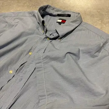 타미힐피거 반팔 셔츠 XXL 파랑