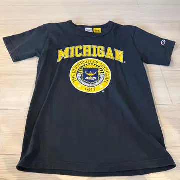 Champion Michigan 티셔츠 S 네이비