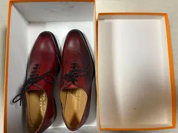 가죽 빨간색 드레스 신발