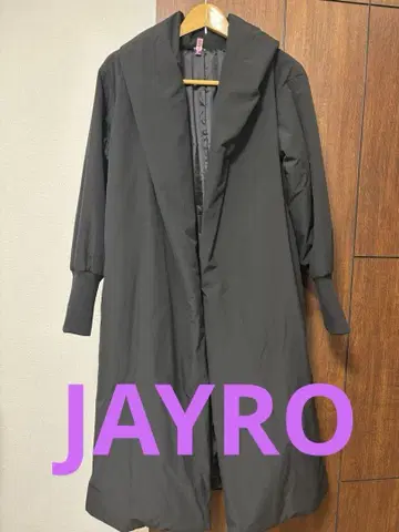 JAYRO 롱 코트 블랙