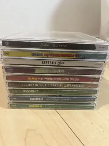 [ 묶음 판매 ] EGGBRAIN CD 9장 에그브레인