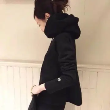 L'Appartement 별주 AMERICANA A라인 미니 후드티
