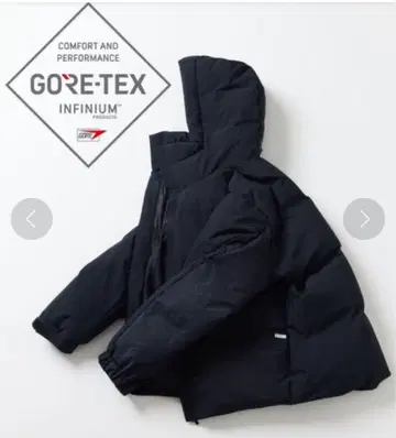 플러스 페닉스 고어텍스 다운 자켓 블랙 프릭스스토어 별주