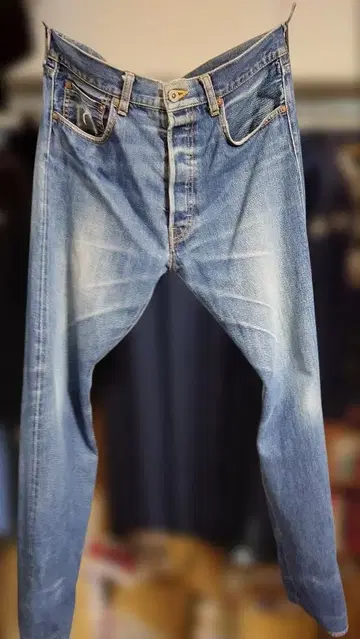 올드 썸머 귀 에이징 완료 청바지 36인치