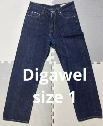 택 포함 Digawel 데님 디가웰 데님 셀비지 빨간 귀