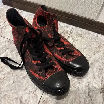 컨버스 올스타 레드 워시 27cm