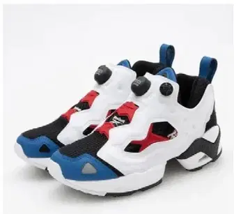 펌프 시스템 탑재 스니커즈 화이트/블랙