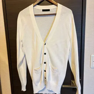 junhashimoto 가디건 화이트