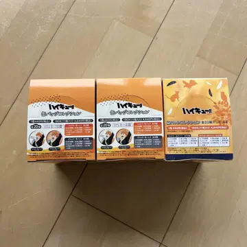 하이큐!! 캔뱃지 컬렉션 BOX 3상자 분