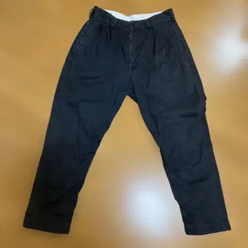 오어슬로우 orslow 투 턱 빌리 진 사이즈 1 네이비