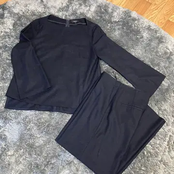 Theory 팬츠 셋업 네이비 S