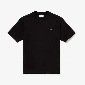 LACOSTE 블랙 T셔츠