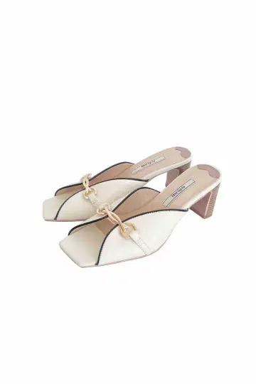 Her lip to Bit Square-Toe Mules 36