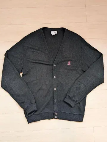 IZOD 80s USA제 가디건 다크 그린