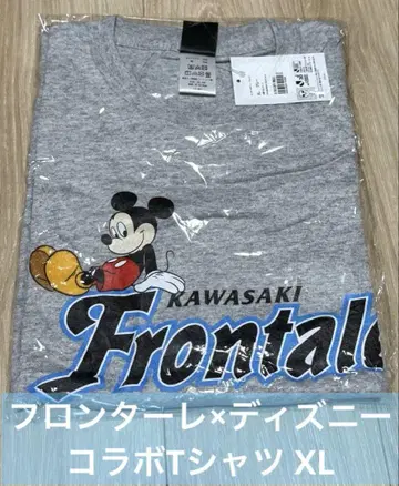 [ 새상품 ] J리그 굿즈 미키 카와사키 프론탈레 디즈니 T셔츠 XL