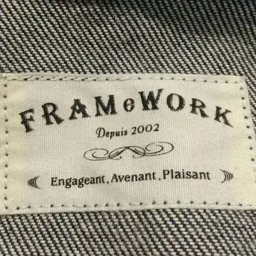 FRAMeWORK 프레임워크 데님 커버올