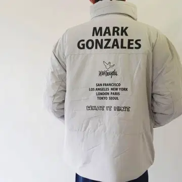 새상품 마크곤잘레스 별주 충전솜 자켓 MARKGONZALES