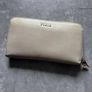 FURLA 라운드 지퍼 장지갑